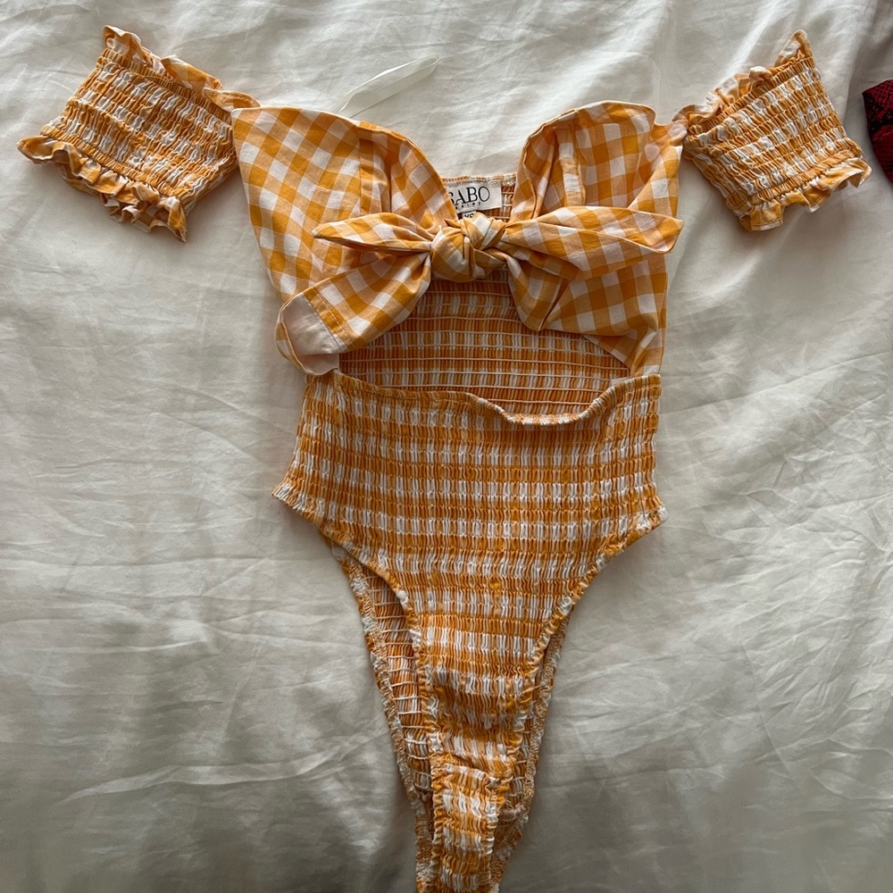 Sabo Skirt gingham bodysuit